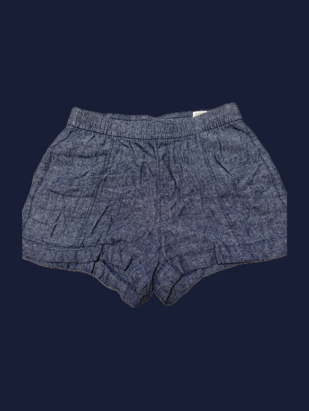 Old Navy Blue Drawstring High-Waist Women’s Shorts